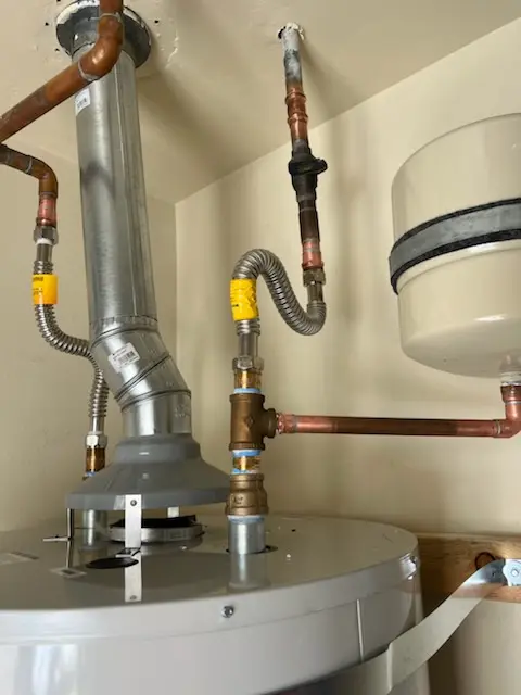 Water heater installation and plumbing repair in Ridgeview Village