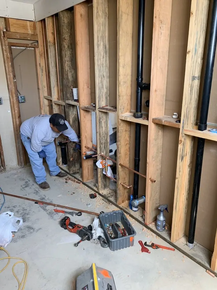 Commercial rough-in plumbing for Commercial Plumbing in Ridgeview Village